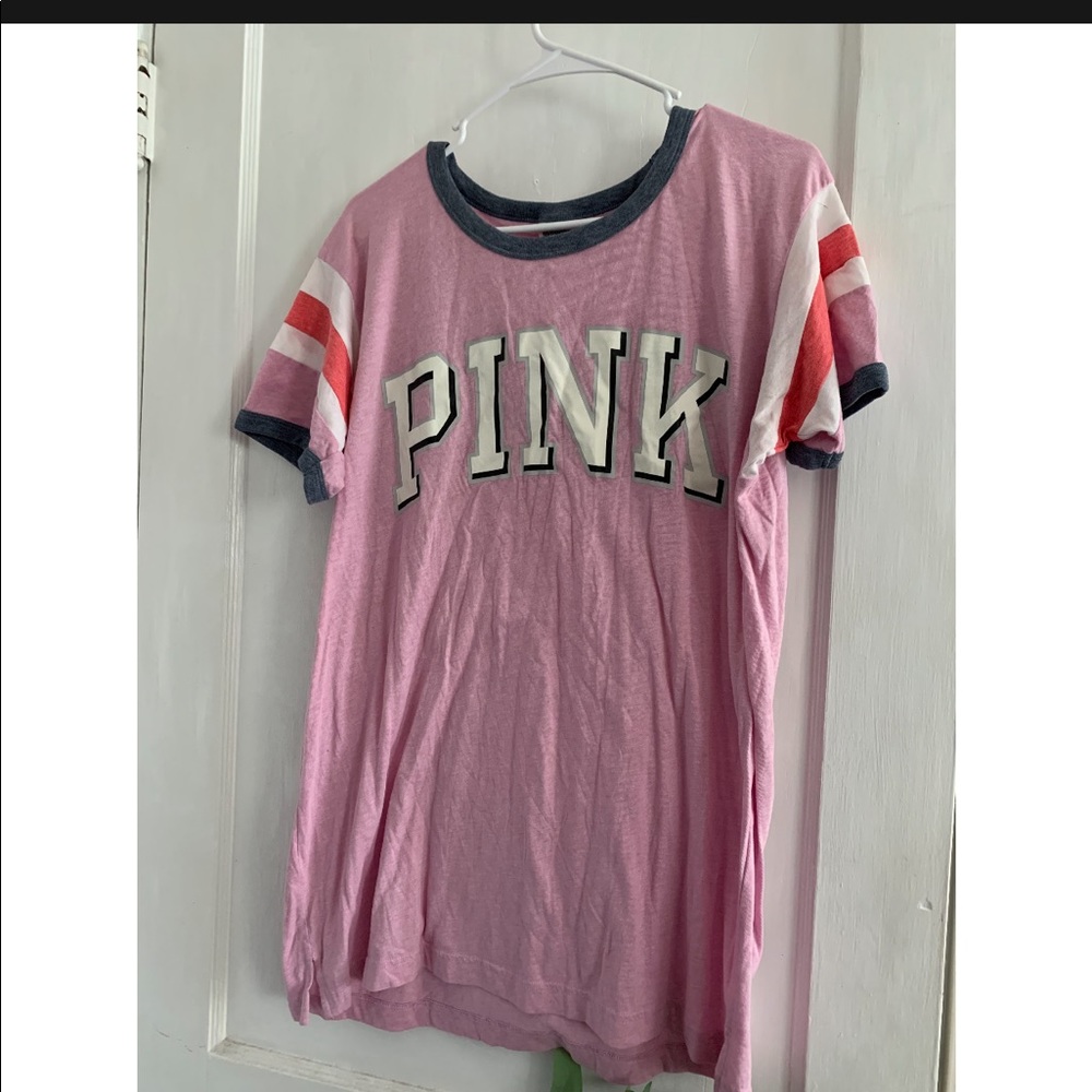 Purple short sleeve tee